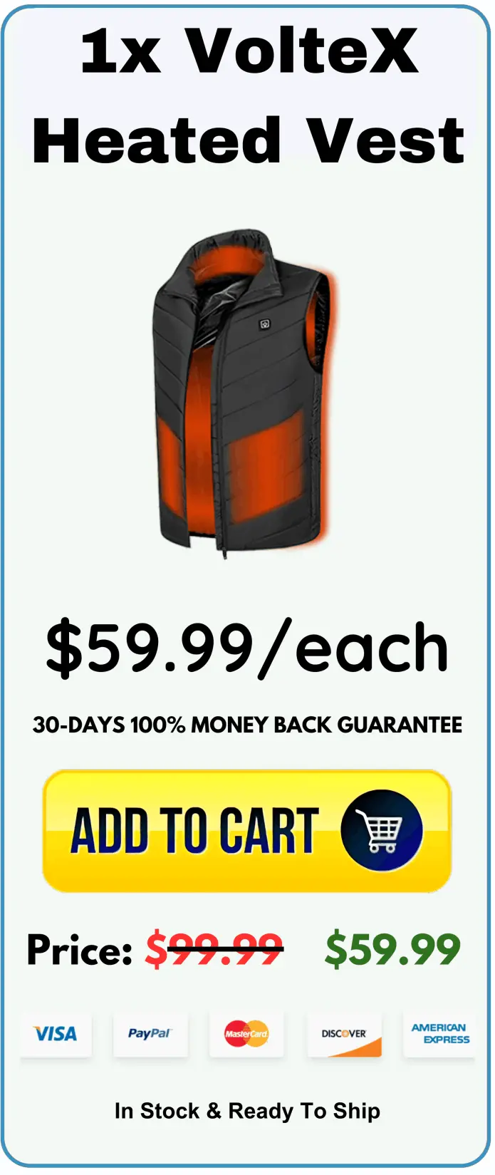 VolteX Heated Vest price 